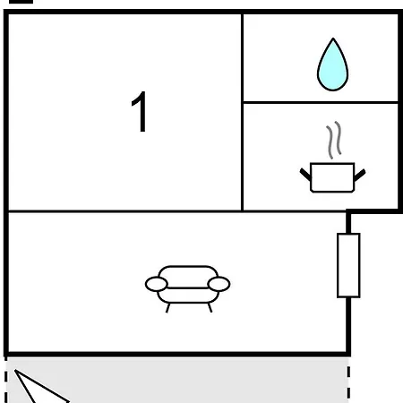 아파트 One-bedroom In 아라흐